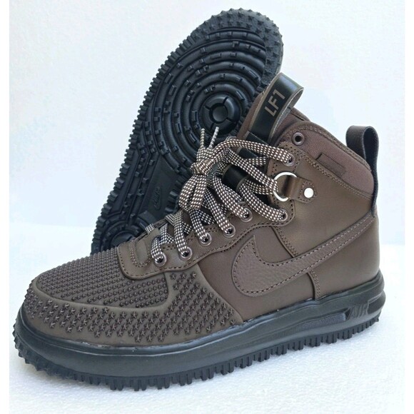 Men’s Size 9 - Nike Lunar Force 1 Winterized Duckboot 'Baroque Brown' DZ5320-201 - Picture 1 of 12